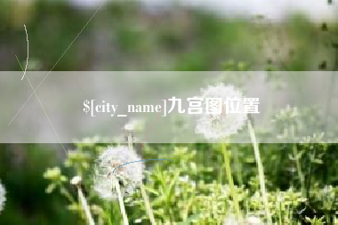 灌南九宫图位置