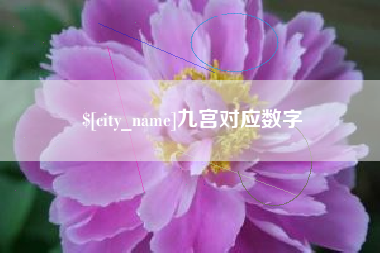 灌南九宫对应数字