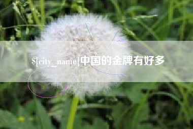 灌南中国的金牌有好多