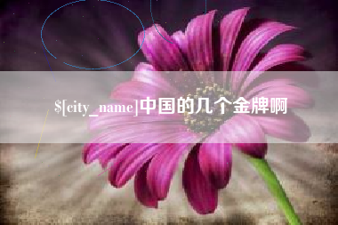 灌南中国的几个金牌啊