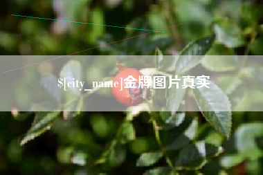 灌南金牌图片真实