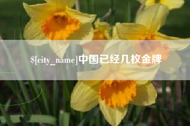 灌南中国已经几枚金牌