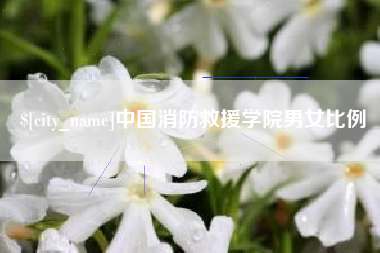 灌南中国消防救援学院男女比例