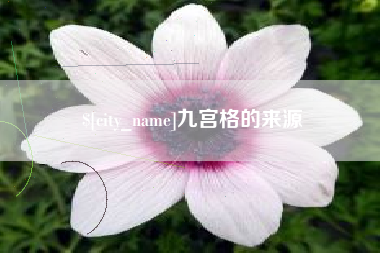 灌南九宫格的来源