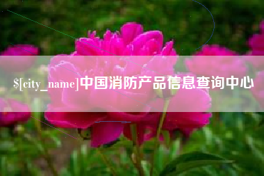 灌南中国消防产品信息查询中心