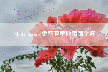 灌南免费卫星地图哪个好