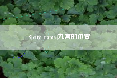 灌南九宫的位置
