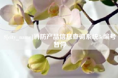 灌南消防产品信息查询系统3c编号暂停