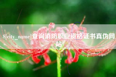 灌南查询消防职业资格证书真伪网站
