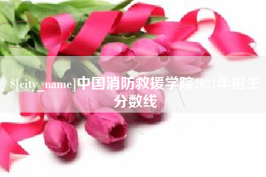 灌南中国消防救援学院2021年招生分数线
