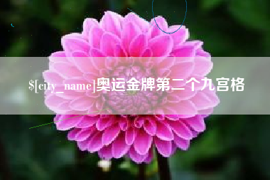 灌南奥运金牌第二个九宫格