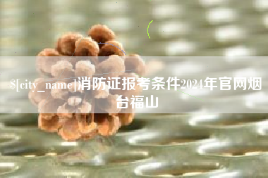 灌南消防证报考条件2024年官网烟台福山